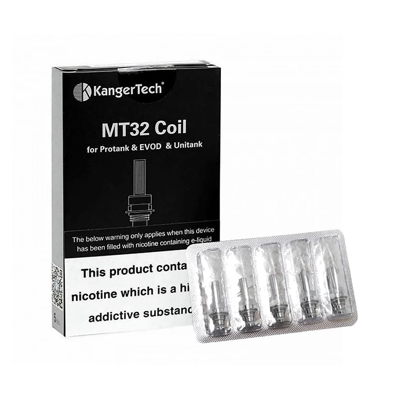 KangerTech Evod MT32 1.8 Ohm Coils - Pack of 5