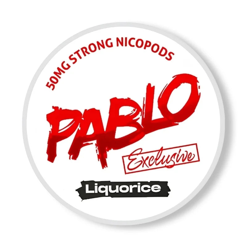 Pablo Nicotine Pouches | Liquorice 50mg