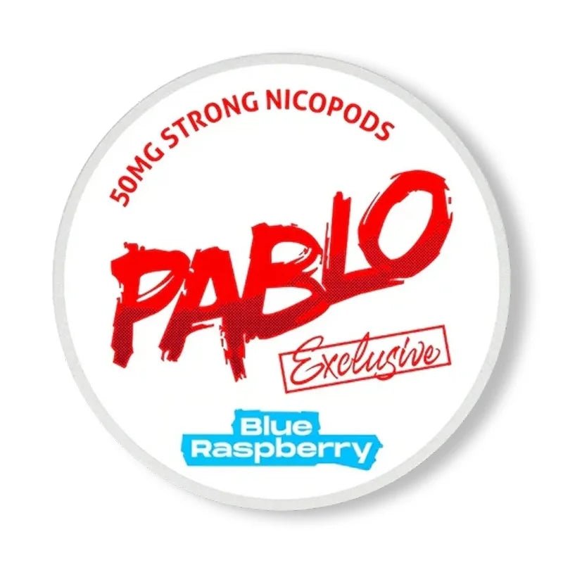Pablo Nicotine Pouches | Blue Raspberry 50mg