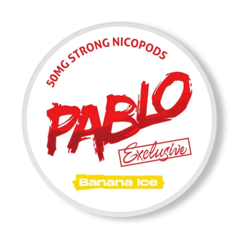 Pablo Nicotine Pouches | Banana Ice 50mg
