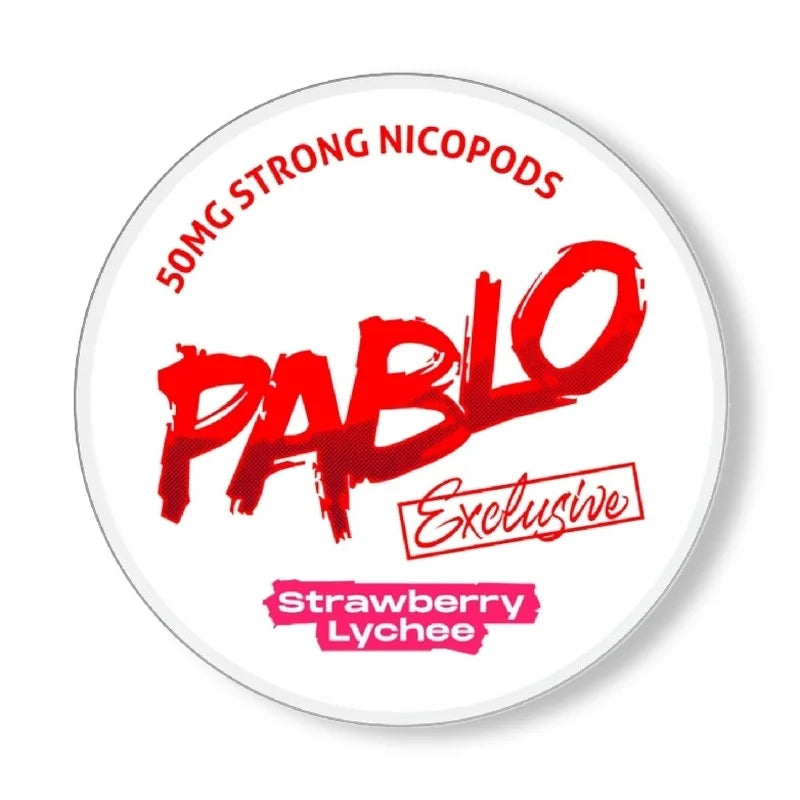 Pablo Nicotine Pouches | Strawberry Lychee 50mg