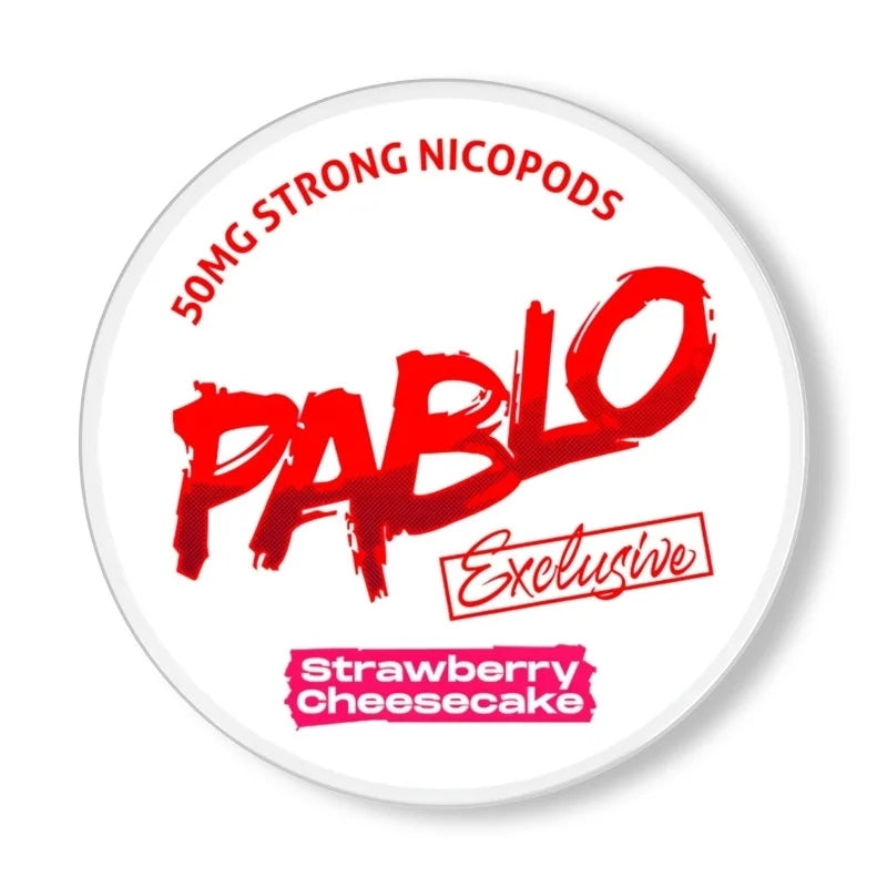 Pablo Nicotine Pouches | Strawberry Cheesecake 50mg