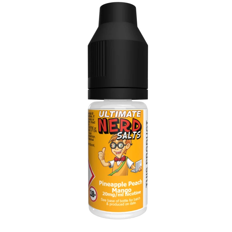 Ultimate Nerd Salts Nic Salt E-Liquid - Pineapple Peach Mango