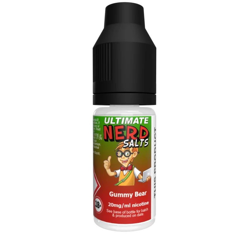 Ultimate Nerd Salts Nic Salt E-Liquid - Gummy Bear