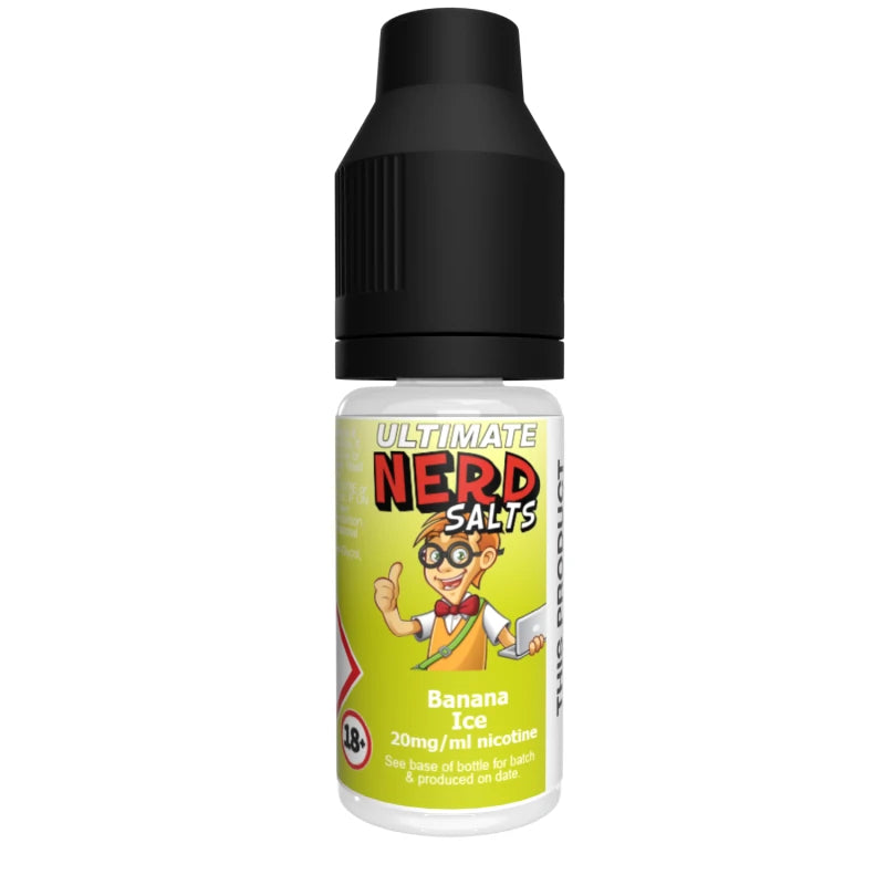 Ultimate Nerd Salts Nic Salt E-Liquid - Banana Ice