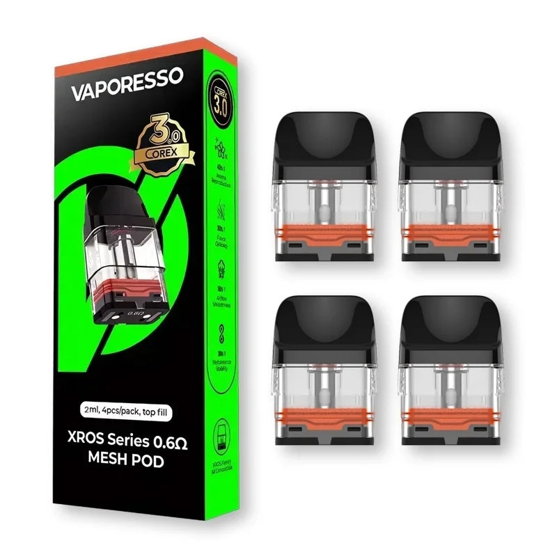 Vaporesso XROS COREX 3.0 Replacement Pods – Pack of 4
