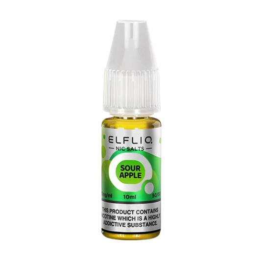 ELFLIQ Nic Salt E-Liquid by Elf Bar -  Sour Apple