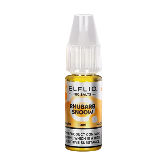 ELFLIQ Nic Salt E-Liquid by Elf Bar - Rhubarb Snoow