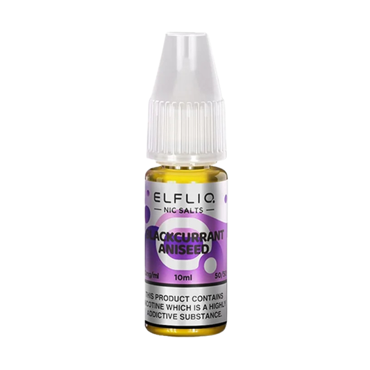 ELFLIQ Nic Salt E-Liquid by Elf Bar -  Blackcurrant Aniseed