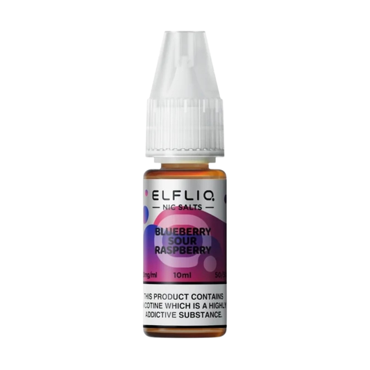 ELFLIQ Nic Salt E-Liquid by Elf Bar -Blueberry Sour Raspberry