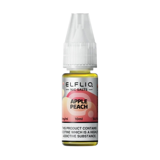 ELFLIQ Nic Salt E-Liquid by Elf Bar - Apple Peach