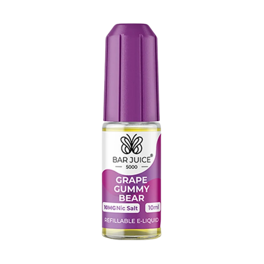 Bar Juice 5000 Nic Salt E-Liquid - Grape Gummy Bear