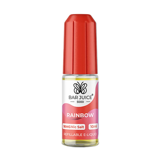 Bar Juice 5000 Nic Salt E-Liquid - Rainbow