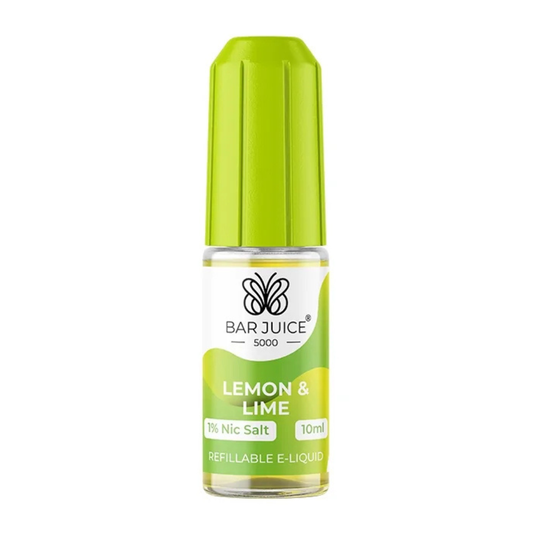 Bar Juice 5000 Nic Salt E-Liquid - Lemon & Lime