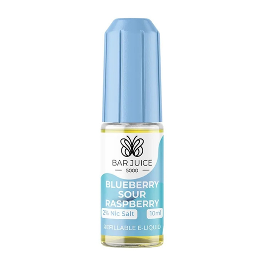 Bar Juice 5000 Nic Salt E-Liquid - Blueberry Sour Raspberry