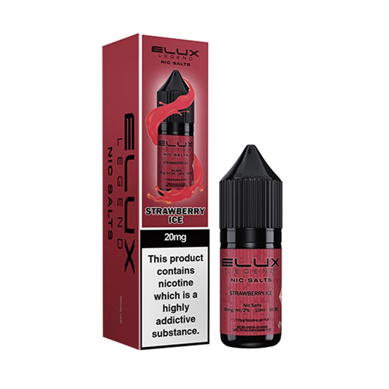 Elux Legend Nic Salt E-Liquid - Strawberry Ice