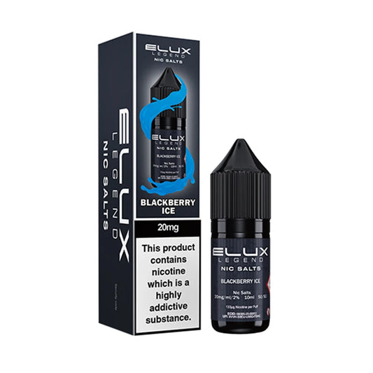 Elux Legend Nic Salt E-Liquid - Blackberry Ice