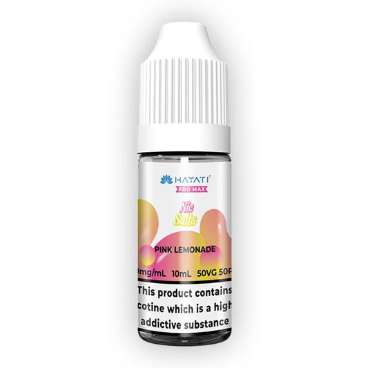 Hayati Pro Max Nic Salt E-Liquid - Pink Lemonade