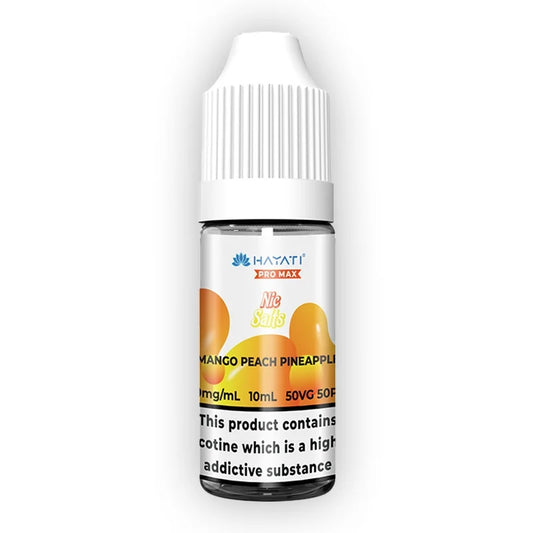 Hayati Pro Max Nic Salt E-Liquid - Mango Peach Pineapple