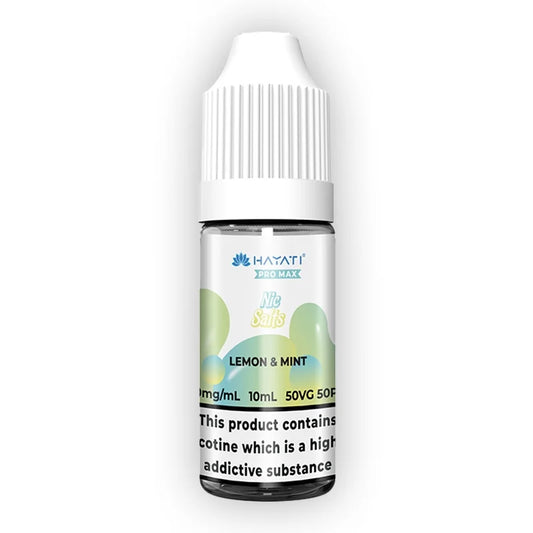 Hayati Pro Max Nic Salt E-Liquid - Lemon Mint