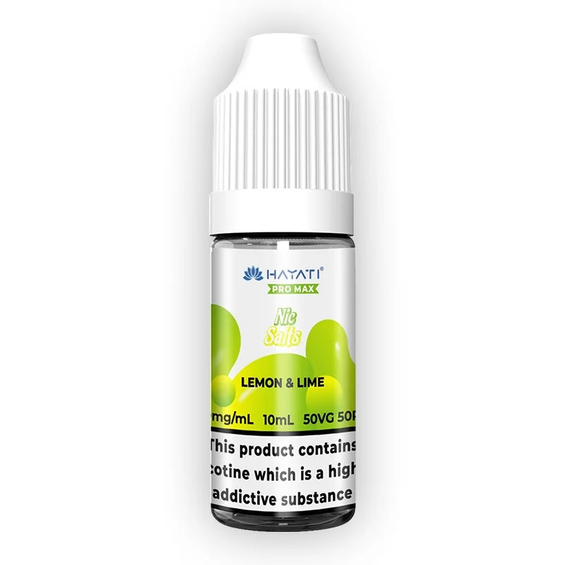 Hayati Pro Max Nic Salt E-Liquid - Lemon & Lime