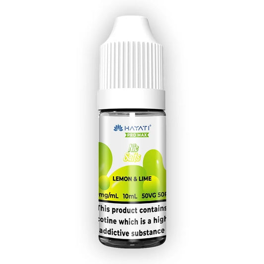 Hayati Pro Max Nic Salt E-Liquid - Lemon & Lime