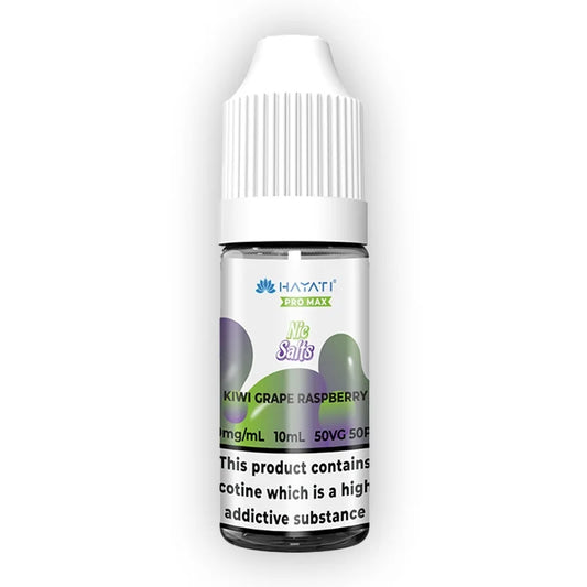 Hayati Pro Max Nic Salt E-Liquid - Kiwi Grape Raspberry