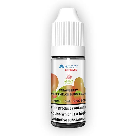 Hayati Pro Max Nic Salt E-Liquid - Strawberry Watermelon Bubblegum