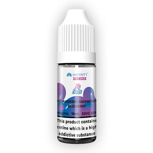 Hayati Pro Max Nic Salt E-Liquid - Strawberry Raspberry Blueberry