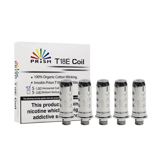 Innokin Prism T18E Coils - Pack of 5 (Compatible Vype E Tank Pro)