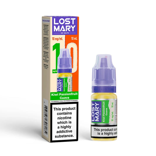 Lost Mary Nic Salt E-Liquid - Kiwi Passionfruit Guava