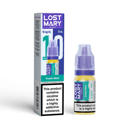 Lost Mary Nic Salt E-Liquid - Fresh Mint