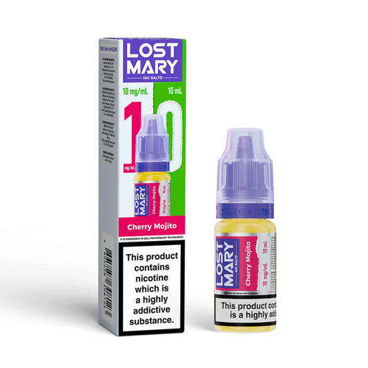 Lost Mary Nic Salt E-Liquid -  Cherry Mojito