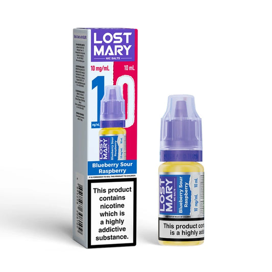 Lost Mary Nic Salt E-Liquid - Blueberry Sour Raspberry