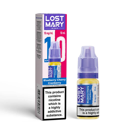 Lost Mary Nic Salt E-Liquid - Blueberry Cherry Cranberry