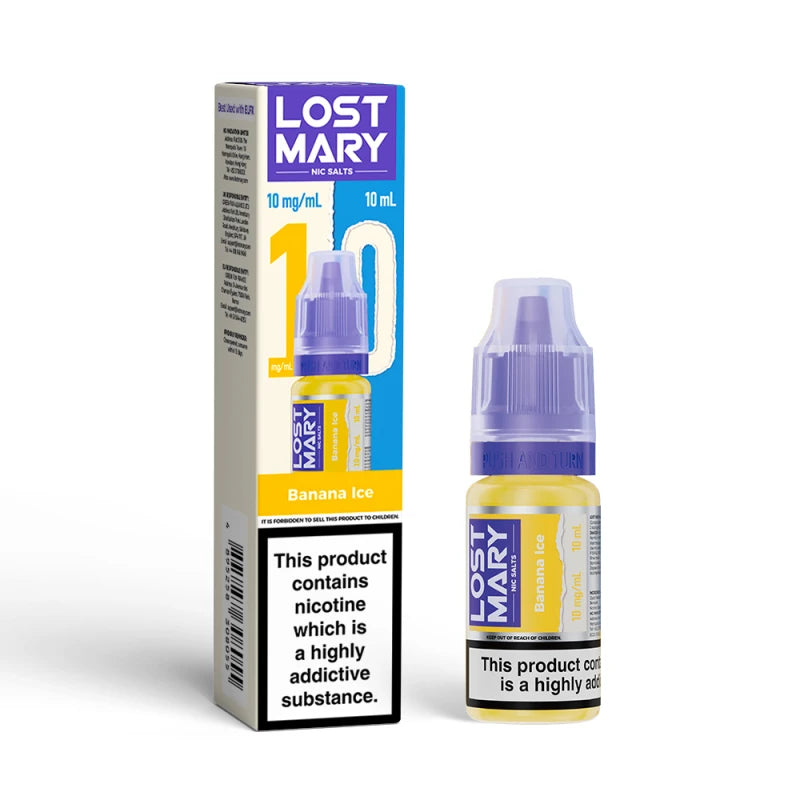 Lost Mary Nic Salt E-Liquid - Banana Ice