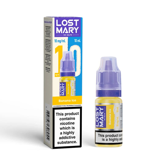 Lost Mary Nic Salt E-Liquid - Banana Ice
