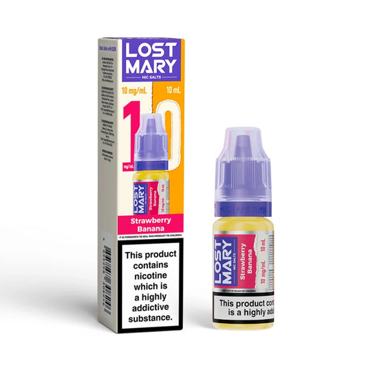 Lost Mary Nic Salt E-Liquid - Strawberry Banana