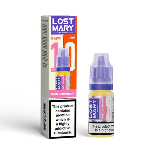 Lost Mary Nic Salt E-Liquid - Pink Lemonade