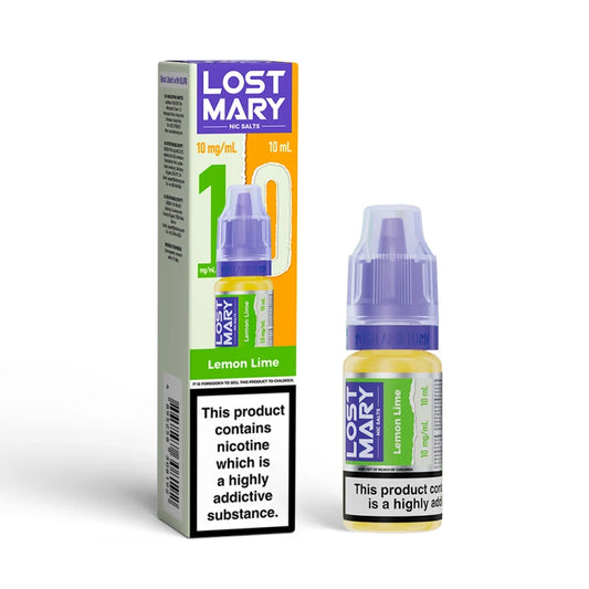 Lost Mary Nic Salt E-Liquid - Lemon Lime