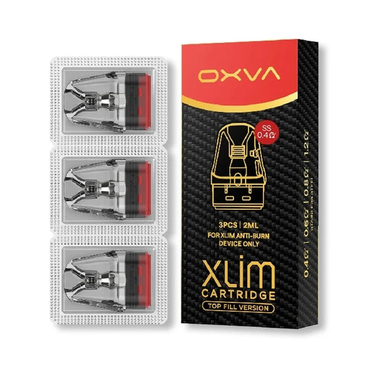 OXVA Xlim Stainless Steel Replacement Pods – Pack of 3