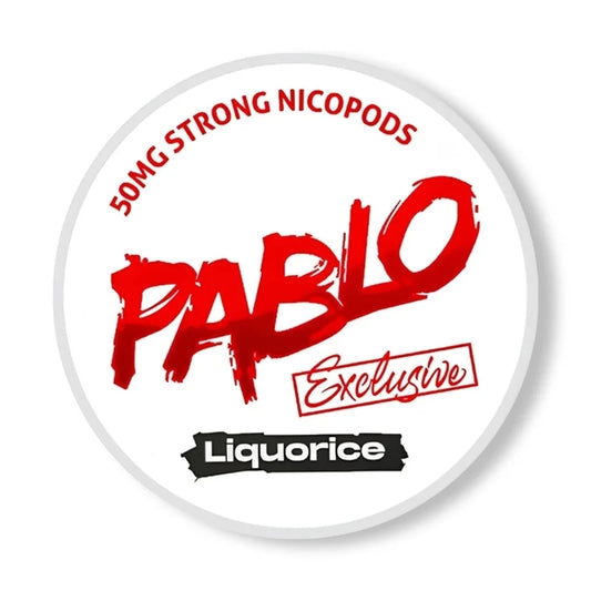 Pablo Nicotine Pouches | Liquorice 50mg