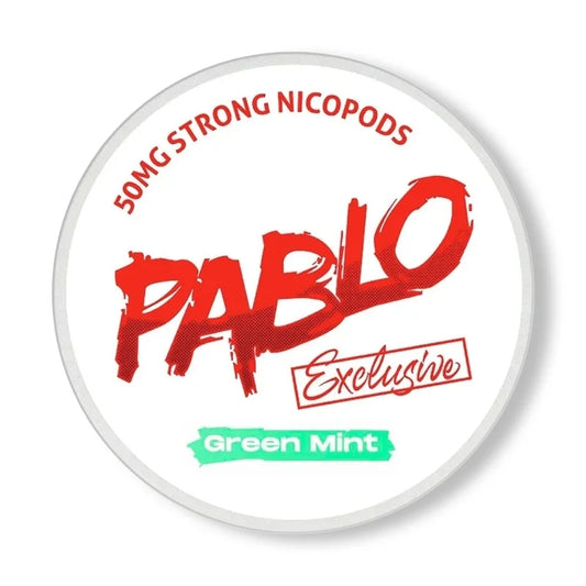 Pablo Nicotine Pouches | Green Mint 50mg