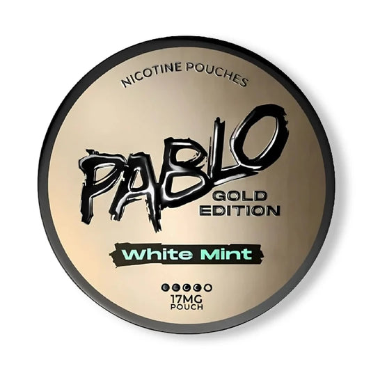 Pablo Gold Edition Nicotine Pouches | White Mint 17mg