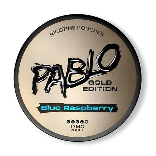 Pablo Gold Edition Nicotine Pouches | Blue Raspberry 17mg