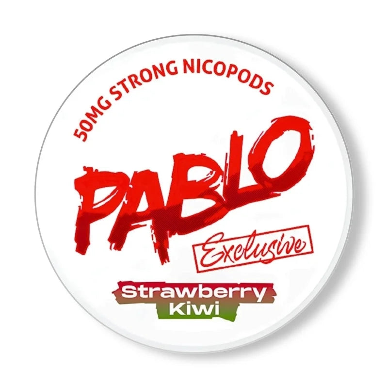 Pablo Nicotine Pouches | Strawberry Kiwi 50mg