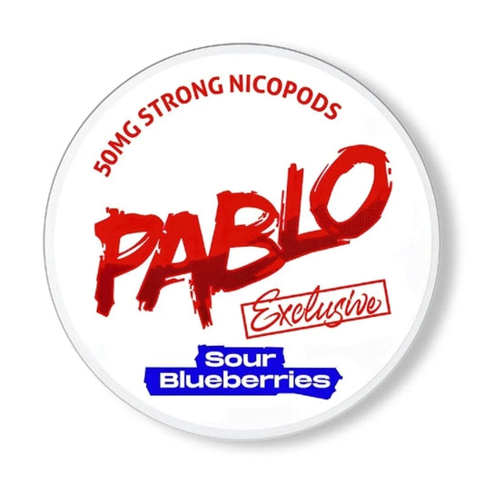 Pablo Nicotine Pouches | Sour Blueberries 50mg