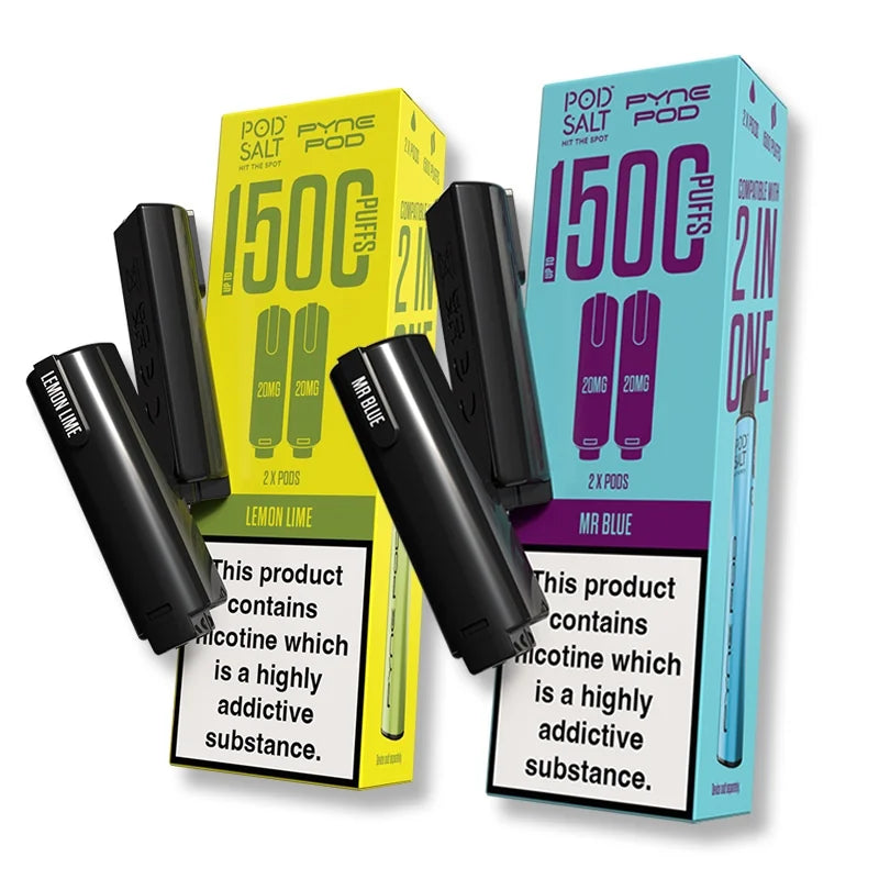Pod Salt Pyne 2 in 1 Prefilled Pods - Pack of 2