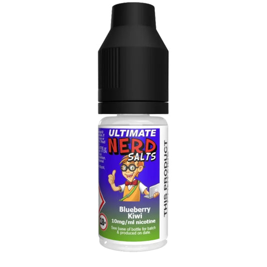 Ultimate Nerd Salts Nic Salt E-Liquid - Blueberry Kiwi