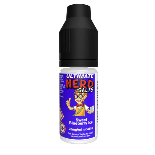 Ultimate Nerd Salts Nic Salt E-Liquid -Sweet Blueberry Ice